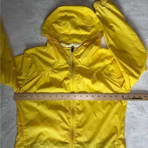 Columbia Switchback/Rain jacket Vibrant Yellow Hooded Size L(14/16) Unisex - Picture 7 of 11